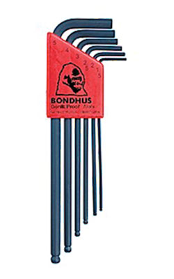 Hex Key Set - L-Wrench - Ball End - Metric - 6 pc / 10946 *BALLDRIVER