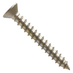 Flat Head #10 Robertson Type "A" Sharp Point Screws / RUSPRO® Coated (BULK)