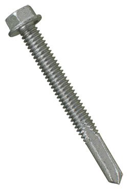Hex Washer Head 1/4-14 Self-Drilling TEK Screws / RUSPRO® Coated (Bulk)