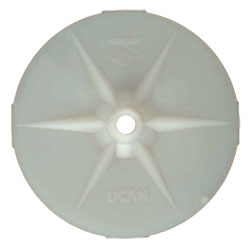 U-Drive® Stress Plate - 3" Round / Plastic