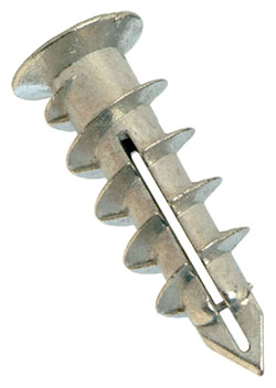 TWISTER™ Drywall Anchor - Zamac 5 Alloy / JET (150 PKG) 