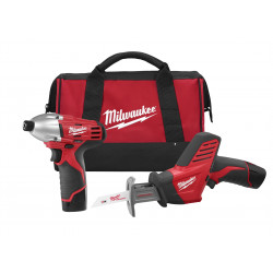 M12 Cordless Lithium-Ion 2-Tool Combo Kit