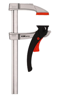 Clamp, woodworking, small lever clamp, KliKlamp, 8” x 3 In., 260 lb - *KLIKLAMP®