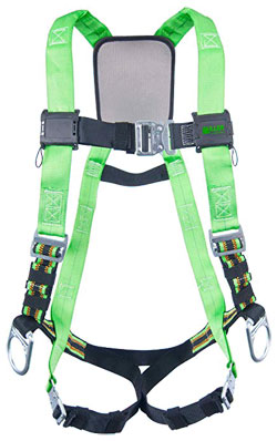 Full Body Harness - Hi-Viz Green / P950QC7 Series *DURAFLEX PYTHON
