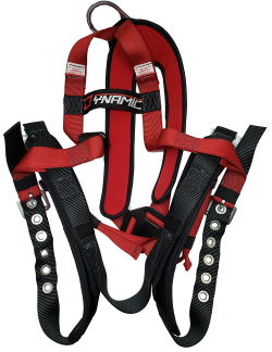 Full Body Harness - T&B - Red/Black / FPU01DG Series *EASY DON X-TREND
