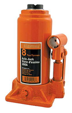 Heavy Duty Bottle Jack - 8 tons 