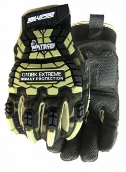 Anti-Vibration Gloves - Unlined - Microfiber / 010BK Series *EXTREME CAMO