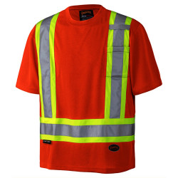 Hi-Viz Birdseye Safety T-Shirt - XL - *PIONEER