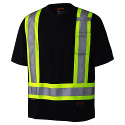 Black Birdseye Safety T-Shirt - 2XL - *PIONEER