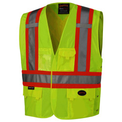 Hi-Viz Yellow/Green Safety Vest - L/XL - *PIONEER