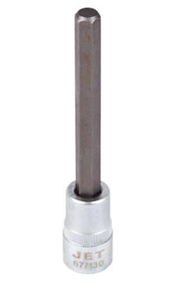 Hex Bit Socket - 4" Long - 3/8" Drive - Imperial / 6771