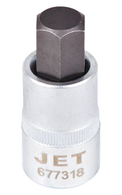 Hex Bit Socket - 2" Long - 1/2" Drive - Imperial / 6773