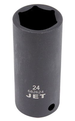 Impact Socket - Deep 6 Point - 3/4" Drive - SAE / 6832 Series