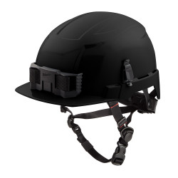 Black Front Brim Safety Helmet (USA) - Type 2, Class E