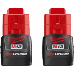 M12™ REDLITHIUM™ (2) 1.5 Ah Compact Battery Pack
