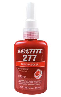 277® High Strength Threadlocker - Red - 50 mL 
