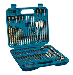 Driver & Drill Bits w/ Accessories Set - Impact - 84 pc / M-00147