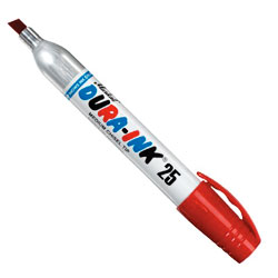 DURA-INK® 25 Ink Metal Marker - Red - King Size 