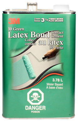 Contact Adhesive - Water Based - Green / 30 *FASTBOND