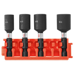 4 pc. 1-7/8 In. Nutsetters with Clip for Custom Case System - *BOSCH