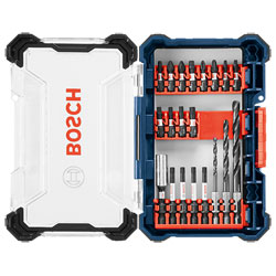 20 pc. Impact Tough™ Drill Drive Custom Case System Set - *BOSCH