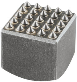 2 In. x 2 In. Square 25 Tooth Carbide Bushing Head Hammer Steel - *BOSCH