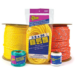 Rope - Twisted 3-Strand - 3/8" x 630' / Polypropylene