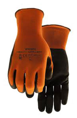 Palm Coated Gloves - EN 388 2131 - Poly / 397X6 *STEALTH HEAVY ARTILLERY