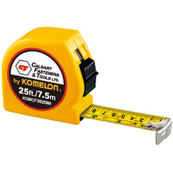 Tape Measure - 25'/7.5m - Imperial & Metric / CF3925IM *PROFESSIONAL