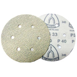 Sanding Discs - 6" 6H - Alum Oxide / PS33 Series (10 PK)