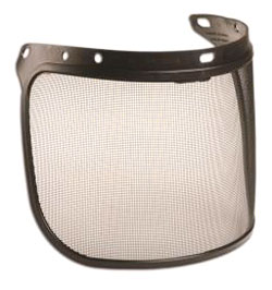 Hard Hat Faceshield Screen - 7" x 15.5" - Mesh / FS01