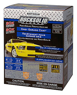 Garage Paint (Kit) - Grey - 2.25L / 282151 *ROCKSOLID