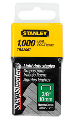 3/8" - SharpShooter® Light Duty Staples / TRA206T 