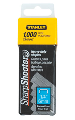 1/4" - SharpShooter® Heavy Duty Staples / TRA704T 