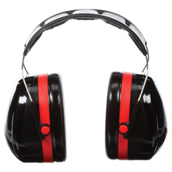 Earmuffs - ABS - Over-the-Head - 30 NRR / H10A *PELTOR OPTIME 105™