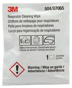 Cleaning Wipes - Respirator - Alcohol Free / 504