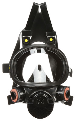 3M™ Full Facepiece Reusable Respirator, 7800S-M, medium - Black