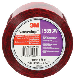 Sheathing Tape - 2-3/8" - Red / 1585CW *VENTURE TAPE™