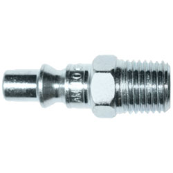 Interchange Nipple - 1/4" to 1/4m NPT - Steel / CP37