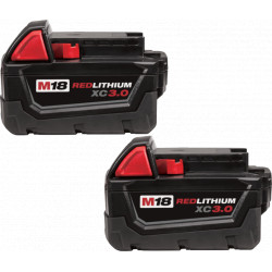 M18™ REDLITHIUM™ High Capacity (2) 3.0Ah Battery Pack