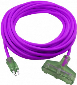 Extension Cords - 12/3 - 50' - Triple / 12350GT Series