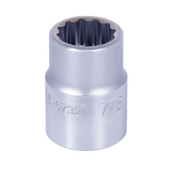 3/4" DR x 7/8" Regular Chrome Socket - 12 Point - *JET