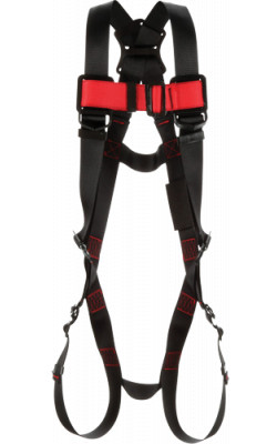 Full Body Harness - Vest Style - Red/Black / 116157 Series