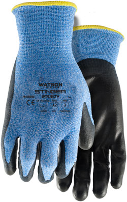 Palm Coated Gloves - EN 388 4342B - A2 Cut - HPPE / 359 *STEALTH STINGER