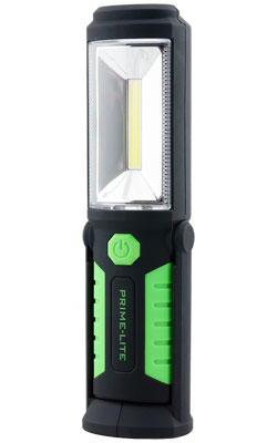 Flashlight - COB LED - 25 & 195 Lumens / 24-340 *PIVOTING