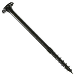 Structural Screws - Low Profile - 7/32" x 1-7/16" - Torx / BLACK ELECTROCOATING