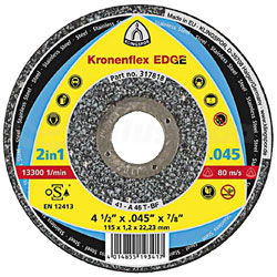 Cut-Off Wheel - Aluminum Oxide - Type 1 / 342 Series *EDGE