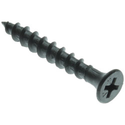 Bugle Head - No. 6 Drywall Screw - Black/Gray Phosphate (JUG)
