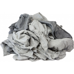 Cotton Polo Rags - Low Lint - Grey / POLOGRAY