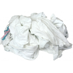 Flannel Rags - Med Lint - White / AWF-B20
